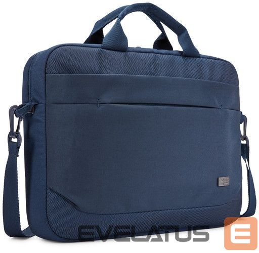 Laptop Bag Case Logic Advantage Fits up to size 14 ", Dark Blue, Shoulder strap, Messenger - Briefcase