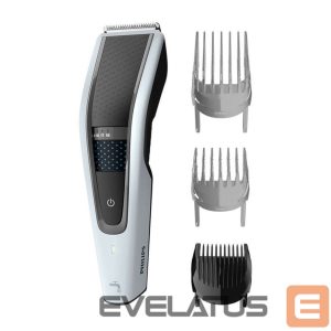 Plaukų kirpimo mašinėlė Philips  Hair clipper HC5610/15 Cordless or corded, Number of length steps 28, Step precise 1 mm, Black/Grey 