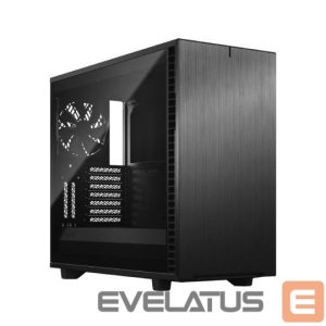 Computer case Fractal Design  Define 7 TG Dark Tint Side window, Black, E-ATX, Power supply included No 