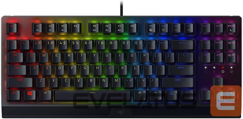 Computer keyboard Razer BlackWidow V3, Gaming keyboard, RGB LED light, US, Black, Wired
