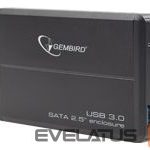 Hard drive case Gembird  USB 3.0 2.5'' enclosure EE2-U3S-2  SATA 3Gb/s, USB 3.0 