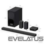 Interactive solution Sony  HT-S40R 5.1ch Home Cinema Soundbar with Wireless Rear Speakers 