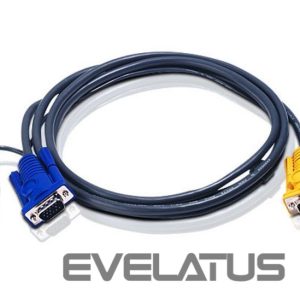 Server - Other Accessories Aten  2L-5202UP 1.8M USB KVM Cable with 3 in 1 SPHD and built-in PS/2 to USB converter 