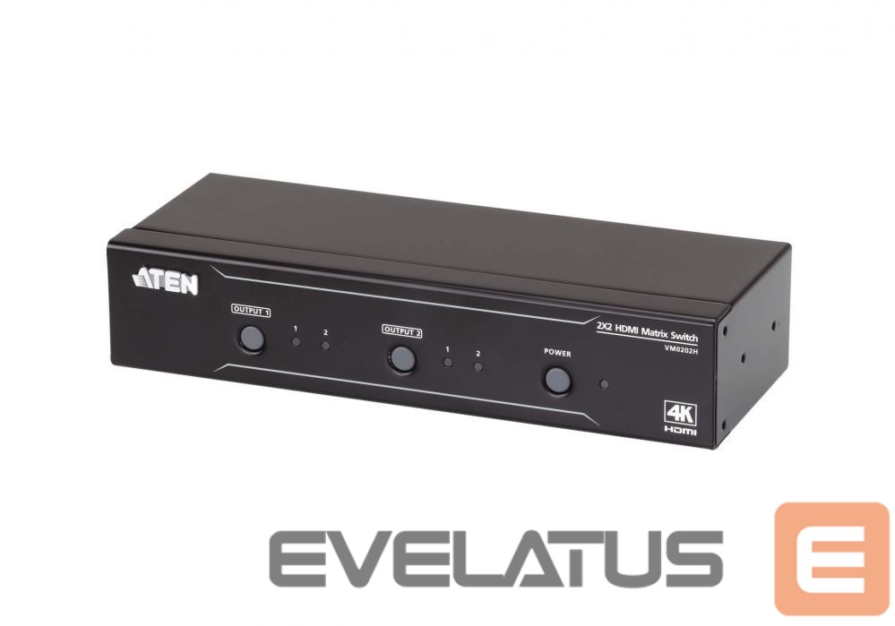 Server - Other Accessories Aten 2x2 4K HDMI Martrix Switch VM0202H Warranty 36 month(s)