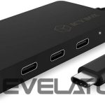 Routers Raidsonic  4-port hub with USB Type-C interface and PD port  IB-HUB1429-CPD Black 