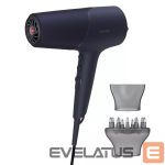 Face protection Philips  Hair Dryer BHD510/00 2300 W, Number of temperature settings 3, Ionic function, Diffuser nozzle,  Blue/Metal 