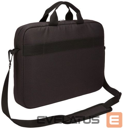 Laptop Bag Case Logic Advantage Laptop Attaché ADVA-117 Fits up to size 17.3 ", Black, Shoulder strap