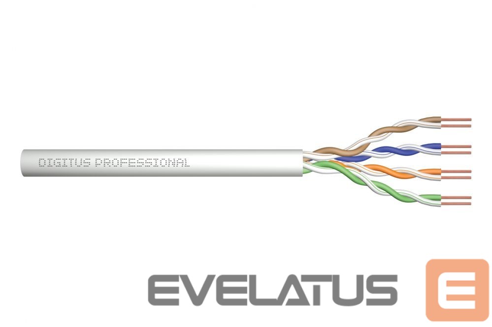 Cable Digitus Installation Cable CAT 5e U-UTP, 100 MHz Eca, AWG 23/1, 305 m