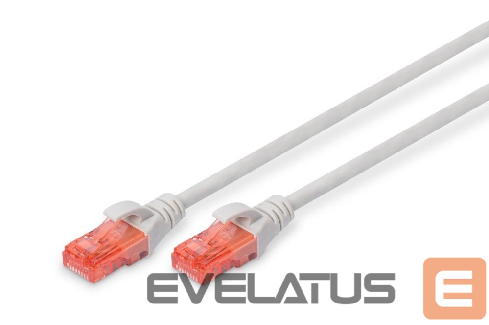Cable Digitus Patch Cord CAT 6 U-UTP, Cu, LSZH AWG 26/7, 2 m