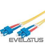 Cable Digitus  FO Patch Cord, Duplex, SC to LC SM OS2 09/125 µ, 2 m 