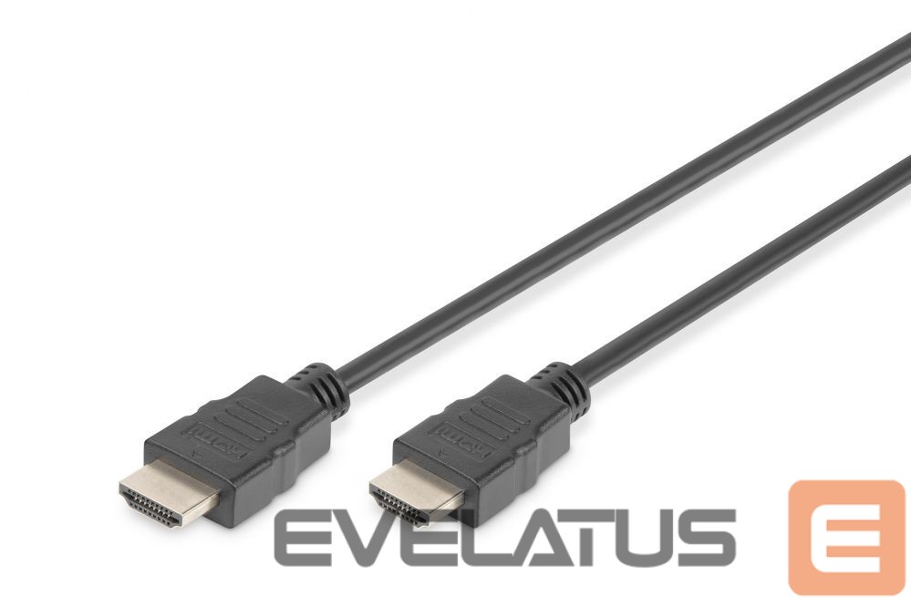 Monitor accessory Digitus High Speed HDMI Cable with Ethernet AK-330114-030-S Black, HDMI to HDMI, 3 m