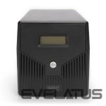 Servers Digitus  Line-Interactive UPS DN-170075, 1500VA, 900W, 2x 12V/9Ah battery, 4x CEE 7/7 outlet, 2x RJ45, 1x USB 2.0 type B, 1x RS232, LCD, Simulated Sine Wave, 380x158x198mm, 10.1kg 
