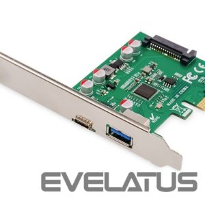 Converter Digitus  PCIe card, USB-C 3.1 Gen 2, 10Gpbs, USB-A 3.1 