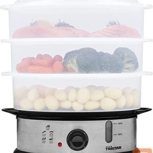 Other small household appliances Tristar  Food Steamer VS-3914 Silver, 1200 W, Capacity 11 L, Number of baskets 3 