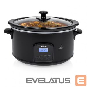 Other small household appliances Tristar  Digital Slowcooker VS-3920	 210 W, Stainless steel, 4.5 L, Number of programs 4, Black 