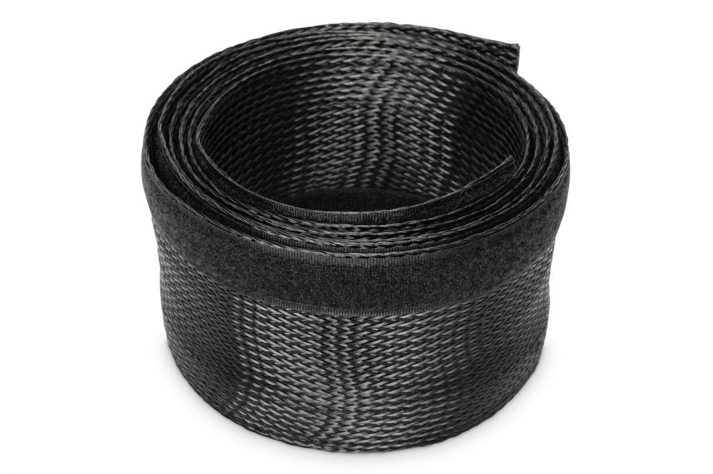 Converter Digitus Flexible Cable Tube with Hook and Loop Fastener Cable Sock DA-90507 2 m, Black