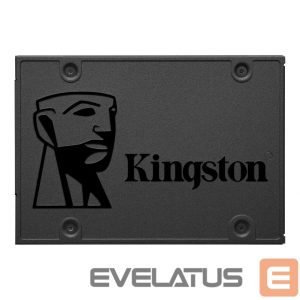 Hard drive SSD Kingston  SSD A400 960 GB, SSD form factor 2.5", SSD interface SATA Rev 3.0, Write speed 450 MB/s, Read speed 500 MB/s 