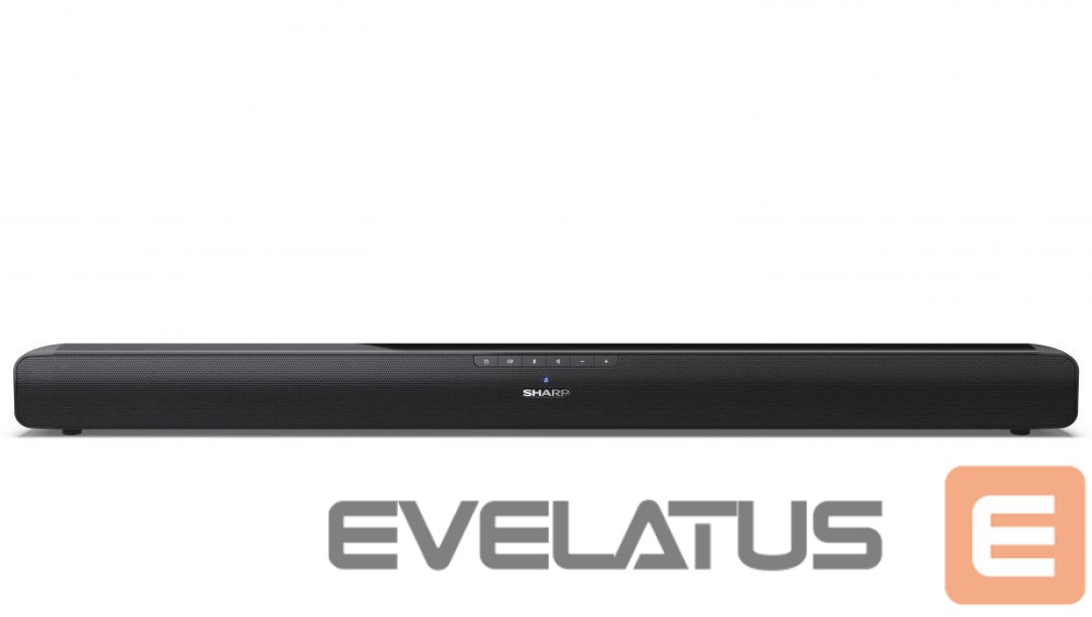Interactive solution Sharp HT-SB100 2.0 Soundbar for TV above 32", HDMI ARC/CEC, Aux-in, Optical, Bluetooth, USB, 80cm, Gloss Black