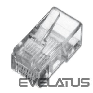 Converter Digitus  A-MO 8/8 SR Modular Plug, for stranded Round Cable, 8P8C unshielded, CAT 5e, RJ45 