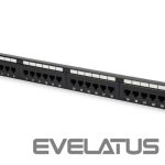 Other goods Digitus  Patch Panel DN-91524U Black, 48.2 x 4.4 x 10.9 cm, Category: CAT 5e; Ports: 24 x RJ45; Retention strength: 7.7 kg; Insertion force: 30N max 