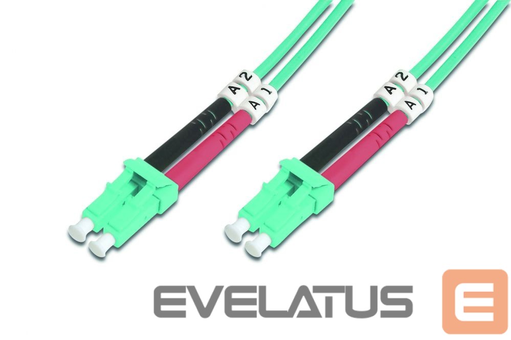Cable Digitus Patch Cord FO, LC to LC MM OM3 50/125 µ, 1m