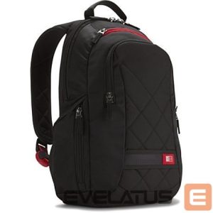 Laptop Bag Case Logic  DLBP114K Fits up to size 14.1 ", Black, Backpack, 