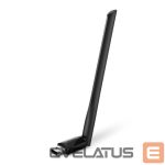 Cable TP-Link  Dual Band USB 2.0 Adapter Archer T2U Plus  2.4GHz/5GHz, 802.11ac, 200+433 Mbps, 1xExternal antenna 5dBi 