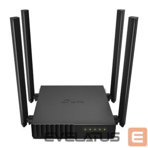 Routers TP-Link  Dual Band Router Archer C54 802.11ac, 300+867 Mbit/s, 10/100 Mbit/s, Ethernet LAN (RJ-45) ports 4, MU-MiMO Yes, Antenna type 4xFixed 