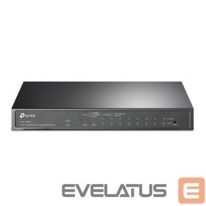 Server - Other Accessories TP-Link  10-Port Gigabit Easy Smart Switch with 8-Port PoE+ TL-SG1210MPE Web managed, Desktop, Power supply type External, Ethernet LAN (RJ-45) ports 9 