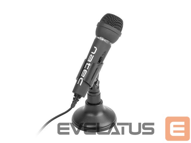 Wired headphones Natec Microphone NMI-0776 Adder Black, Wired