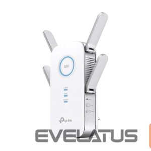 Routers TP-Link  AC2600 Wi-Fi Range Extender RE650 802.11ac, 2.4GHz/5GHz, 800+1733 Mbit/s, 10/100/1000 Mbit/s, Ethernet LAN (RJ-45) ports 1, no PoE, Antenna type 4xExternal 
