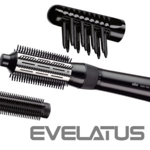 Hairdryer brush Braun  Satin Hair 3 AS 330 Warranty 24 month(s), Number of heating levels 2, Ceramic heating system, 400 W, Black, Blue, Lilac 