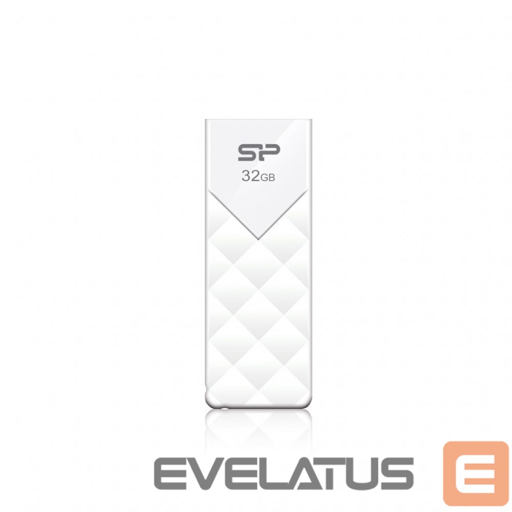 Flash drive Silicon power Ultima U03 8 GB, USB 2.0, White