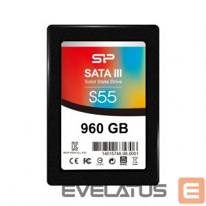 Hard drive SSD Silicon power  Slim S55 960 GB, SSD form factor 2.5", SSD interface Serial ATA III 