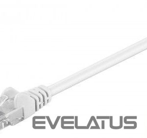 Cable Goobay  68502 CAT 5e patch cable, U/UTP, white, 10m 