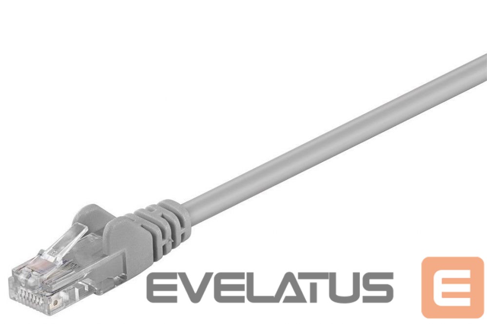 Cable Goobay 68362 CAT 5e patch cable, U/UTP, grey, 20 m