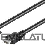 Monitor accessory Goobay  DVI-D/HDMI cable, nickel plated  50580 Black, 2 m 