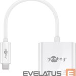 Routers Goobay  USB-C HDMI Adapter (4k 60 Hz) 	62110 White 