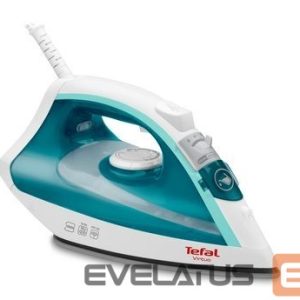 Iron TEFAL  Steam Iron FV1710 Steam Iron, 1800 W, Water tank capacity 200 ml, Continuous steam 24 g/min, Steam boost performance 80 g/min, White/Green 