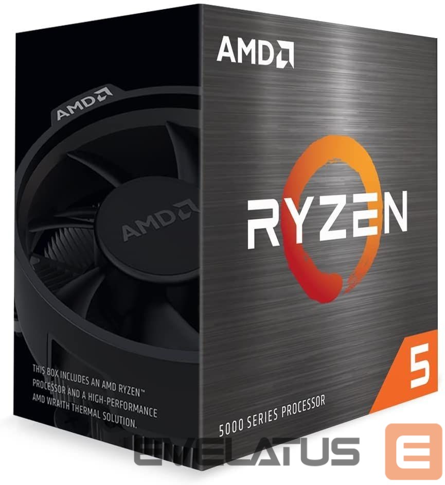 Processors AMD Ryzen 5 4500X, AM4, Processor threads 12, Packing Retail, Processor cores 6, Component for Desktop