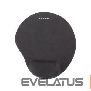 Computer mouse Natec  Mouse Pad, Marmot, Black, Gel Filling 225x245 mm 