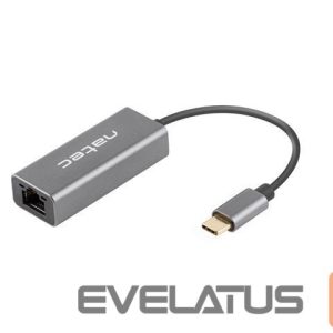 Converter Natec  Ethernet Adapter, Cricket USB 3.1, USB 3.1 to RJ45, Gray 