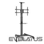 TV bracket Digitus  TV-Cart for screens up to 70", max. 50kg wheelbase, VESA max. 600x400, Black 