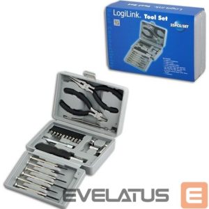 Server - Other Accessories Logilink  Tool Set, 25pcs Incl. transport boxThe set includes6x micro screwdrivers1x micro cutter1x mini telephone plier1x bit screwdriver with extension10x bits (PH1, PH2, PZ1, PZ2, PZ5, PZ6, T10, T15, T20, adaptor)4x socket wrench (5mm, 6mm, 8mm, 10mm)1x tweezersBarcode: 4052792012491 