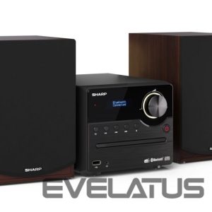 Interactive solution Sharp  Hi-Fi Micro System XL-B517D(BR) 45 W, Wireless connection, Brown, AUX in, CD player, Bluetooth 