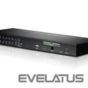 Server - Other Accessories Aten  CS1716A 16-Port PS/2-USB VGA KVM Switch with Daisy-Chain Port and USB Peripheral Support 