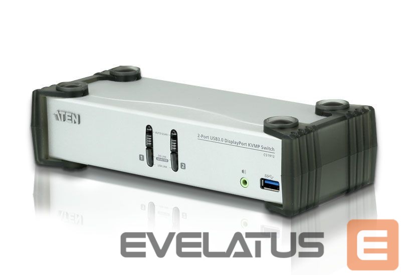 Server - Other Accessories Aten CS1912 2-Port USB 3.0 DisplayPort KVMP Switch (Cables included)