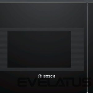 Microwave Bosch  Microwave Oven BFL524MB0	 20 L, Retractable, Rotary knob, Touch Control, 800 W, Black, Built-in, Defrost function 
