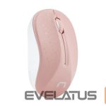 Computer mouse Natec  Mouse, Toucan, Wireless, 1600 DPI, Optical, Pink-White 