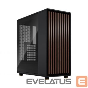 Computer case Fractal Design  North  Charcoal Black TG Dark, Power supply included No 